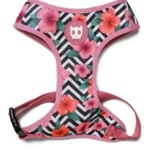 Bezuciskowe szelki w kwiaty Mahalo Mesh – M
