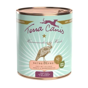 Terra Canis – Indyk z selerem, dynią i rukwią 800g