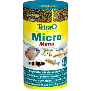 Tetra Micro Menu 100ml – zestaw pokarmów 4 w 1