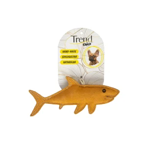TREND Skórzany gryzak dla psa – Rekin 22cm