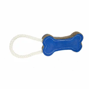 TREND Zabawka dla psa z filcu – Kość ze sznurem 25cm