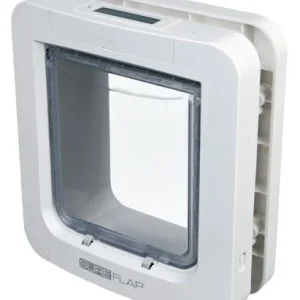 TRIXIE Drzwi dla kota z systemem Identyfikującym SureFlap 4-Way Białe
