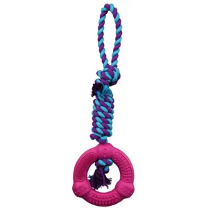 Trixie Gumowy Pierścień Na Sznurku 41cm