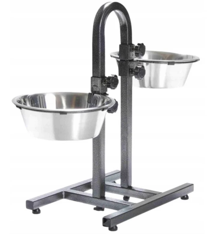 TRIXIE Miski na stojaku 2x2,8l/24cm