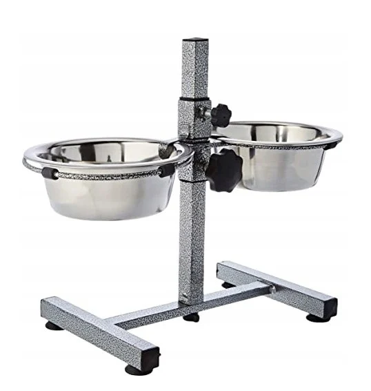 TRIXIE Miski na stojaku 2x2,8l/24cm