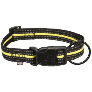 Trixie Obroża Sporting Fusion, L–XL: 40–65 cm/25 mm, czarno/żółta