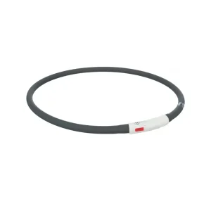 Trixie Opaska świecąca USB czarna XS–XL: 70 cm