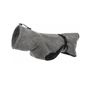Trixie Szlafrok dla psa szary tkanina frotte S 40 cm