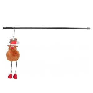 Trixie Xmas Wędka Dla Kota Z Reniferem 45cm