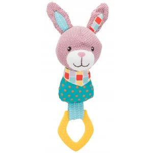 TRIXIE Zabawka Pluszowa Z Gryzakiem Królik 23cm