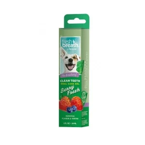 TROPICLEAN FRESH BREATH żel do higieny jamy ustnej dla psa o smaku owoców leśnych 59ml