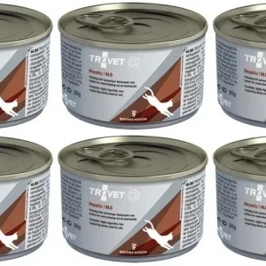 Trovet Cat Hepatic HLD 6 x100 g mokra dieta Koty wątroba jelita trzustka