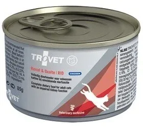 Trovet Cat RID Renal & Oxalate CHICKEN pusz. 100g – nerkowa dla kotów