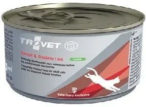 Trovet Cat RID Renal & Oxalate LAMB 100g mokra dieta nerkowa dla kotów