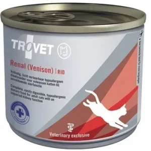 Trovet Cat RID Renal Venison pusz.200 g – karma nerkowa dla kotów