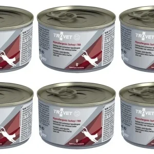 Trovet Cat TRD Hypoallergenic Turkey pusz. 6 x 200g -indyk dla kotów