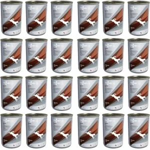 Trovet Dog HLD Hepatic puszki 24 x 400 g – wątrobowo jelitowa dla psów