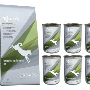 Trovet Dog HPD Hypoallergenic Horse 10 kg + 6 x 400g – konia dla psów