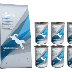 Trovet Dog LRD Hypoallergenic Lamb 3kg + 6x400g dieta dla psów na alergię