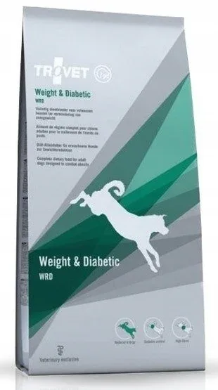 Trovet Dog WRD Weight/Diabetic 12,5kg +6puszek WRD 400g nadw. cukrz. - Image 2