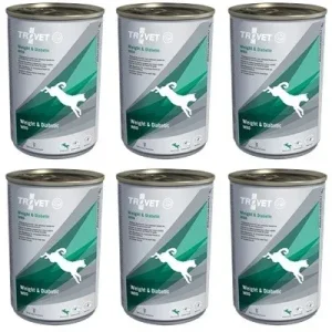 Trovet Dog WRD Weight & Diabetic pusz. 6 x 400g – nadwaga cukrzyca psy