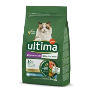 Ultima Feline Sterilized Hairball z pstrągiem ► Zamów teraz ✔