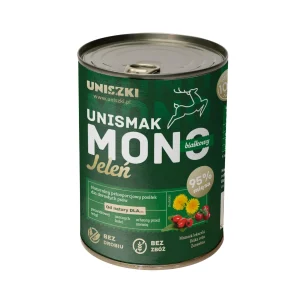 Unismak Mono Karma mokra Jeleń 400g