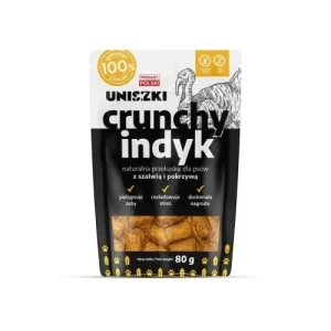Uniszki Crunchy Indyk z Szałwią i Pokrzywą 80g