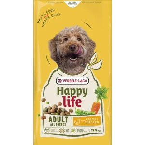 VERSELE-LAGA Happy Life Adult with Chicken 12,5kg - karma dla dorosłych psów z kurczakiem