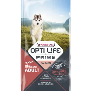 VERSELE-LAGA Opti Life Prime Adult Salmon 12,5kg - karma bezzbożowa dla dorosłych psów z łososiem