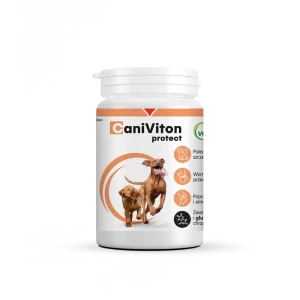 VETOQUINOL Caniviton Protect Karma Uzupełniająca Dla Psów 198g (90 tabletek)