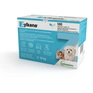 VETOQUINOL Zylkene 75mg Dla Kotów I Psów Niewielkich Rozmiarów Na Uspokojenie 10tab.