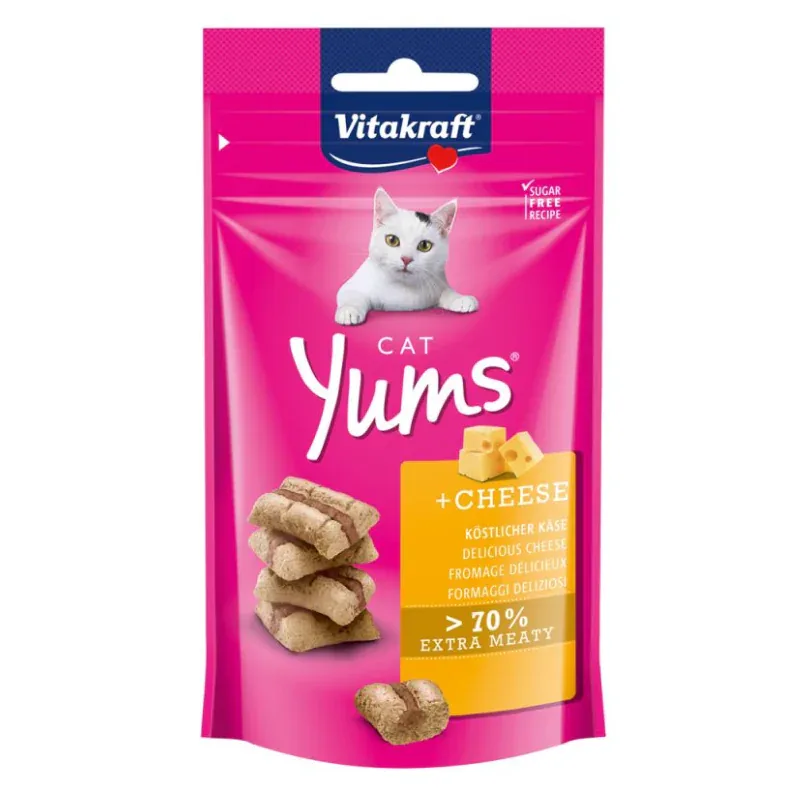 VITAKRAFT Cat Yums z serem Cheese 40g