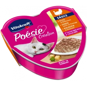 Vitakraft POESIE mokra karma dla kota indyk z serem 85g