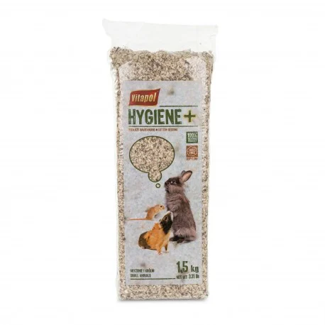 VITAPOL Hygiene+ Podłoże bawełniane dla gryzoni i królików 1,5 kg
