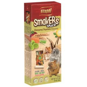 VITAPOL Kolby dla gryzoni „Smakers” warzywny 2 szt.