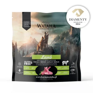 WATAHA Hypoallergenic Lamb – Sucha Karma Dla Dorosłych Psów Małe Rasy – Jagnięcina z Ryżem – 2 kg