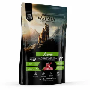 WATAHA Hypoallergenic Lamb – Sucha Karma Dla Dorosłych Psów Małe Rasy – Jagnięcina z Ryżem – 500 g