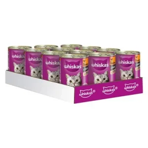 Whiskas 1+, puszki, 12 x 400 g ► Zamów teraz ✔