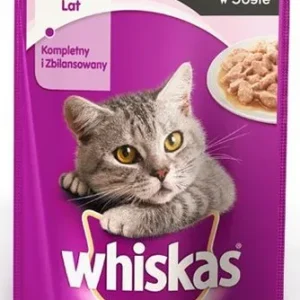 Whiskas Adult Łosoś saszetka 100g