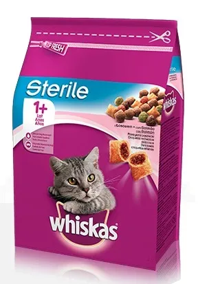 Whiskas Sterile Łosoś 800g