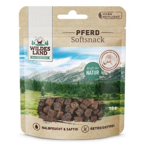 WILDES LAND DOG Softsnack Pferd – konina przysmaki półwilgotne 70g