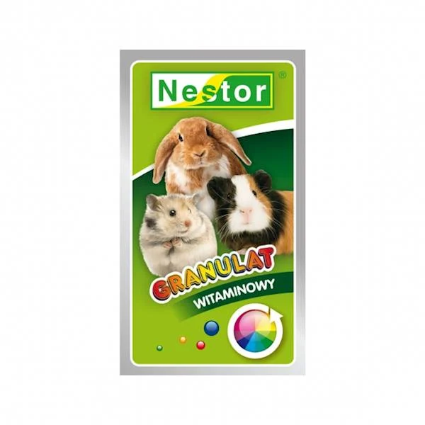 Witaminy dla gryzonia Nestor granulat