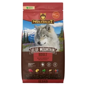 Wolfsblut Dog Blue Mountain – Dziczyzna & Owoce Leśne
