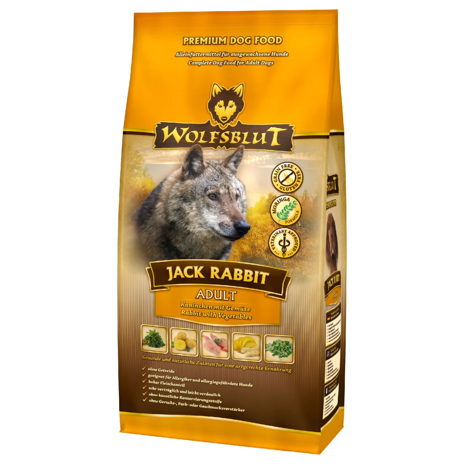 Wolfsblut Dog Jack Rabbit – Królik Zając & Bataty 12,5kg