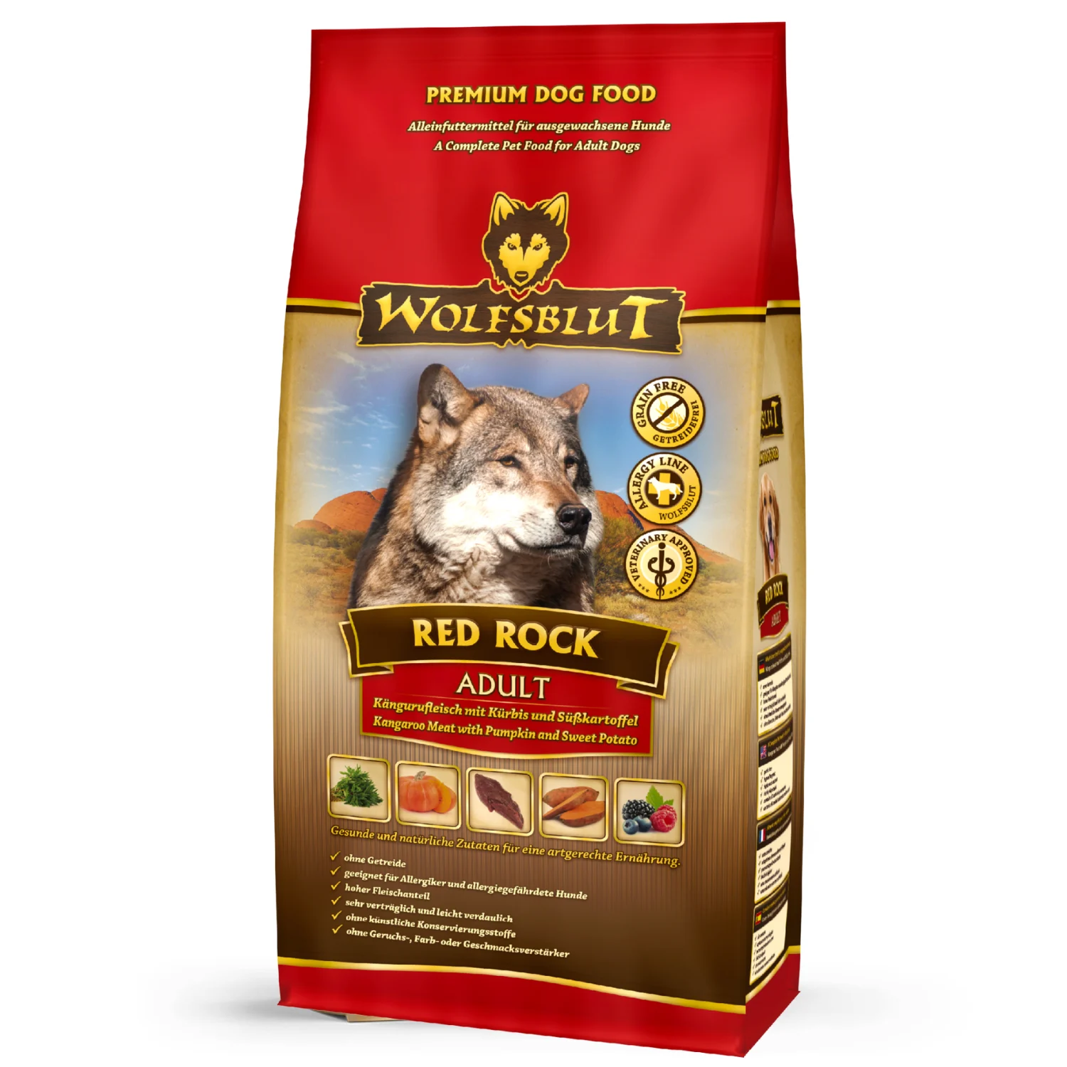 Wolfsblut Dog Red Rock – Kangur & Bataty