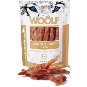 Woolf Chicken Jerky Bars 100g