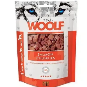 Woolf Salmon Chunkies 100g