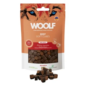 Woolf Soft Cubes Monoprotein Beef – Wołowina 100g