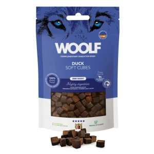 Woolf Soft Cubes Monoprotein Duck – Kaczka 100g